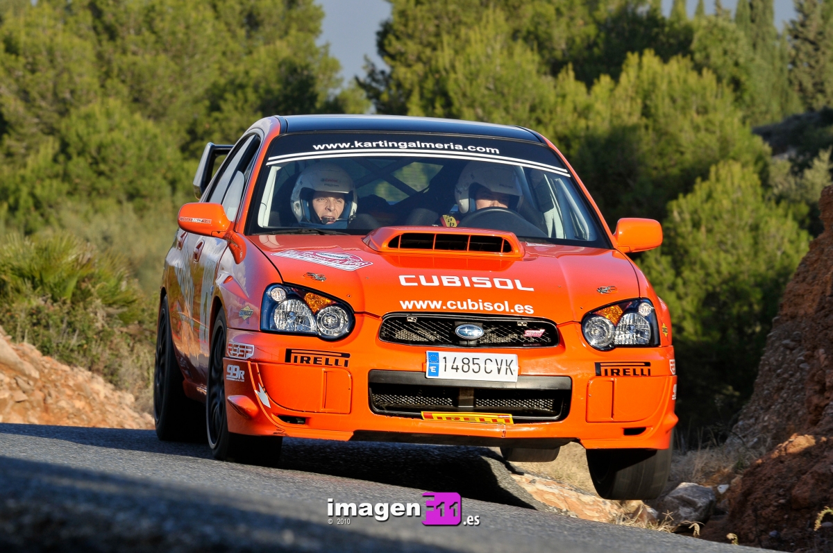 Juan Ángel Ruiz, Subaru Impreza, Rallyes, Andalucía