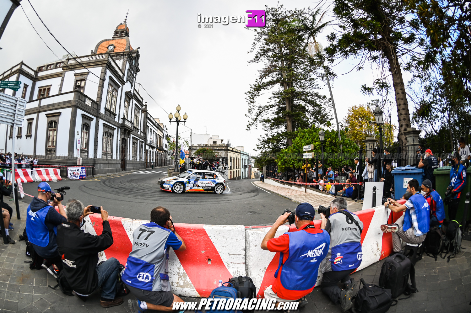 Efren Llarena, Rally Islas Canarias